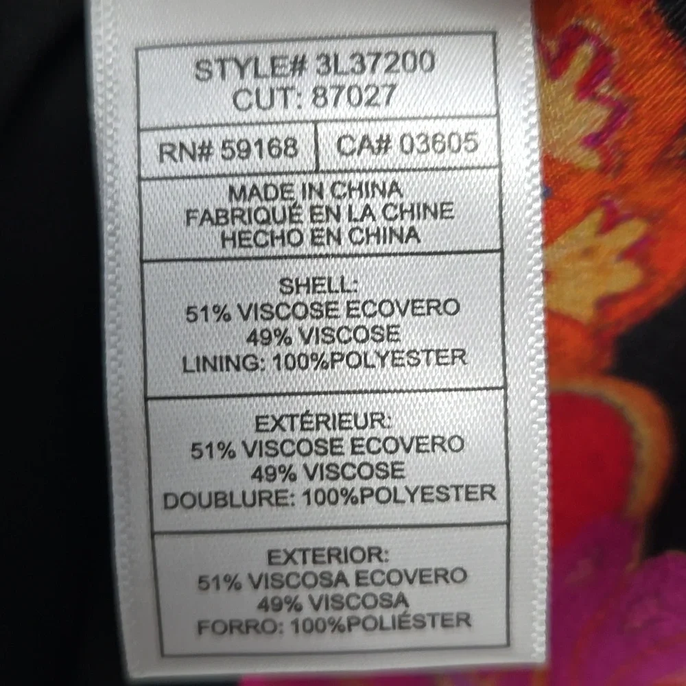 Karen Kane Floral Midi Skirt Size‎ L